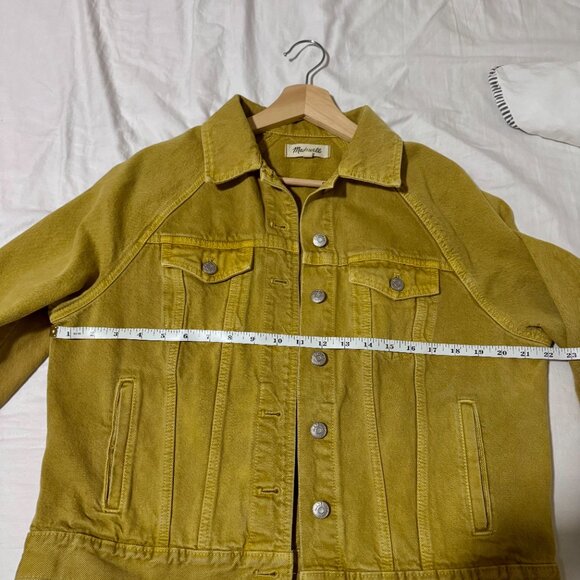 Madewell The Raglan Oversized Jean Jacket: Garment-Dyed Edition M - Picture 6 of 6